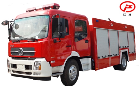 國(guó)五東風(fēng)天錦7噸水罐消防車