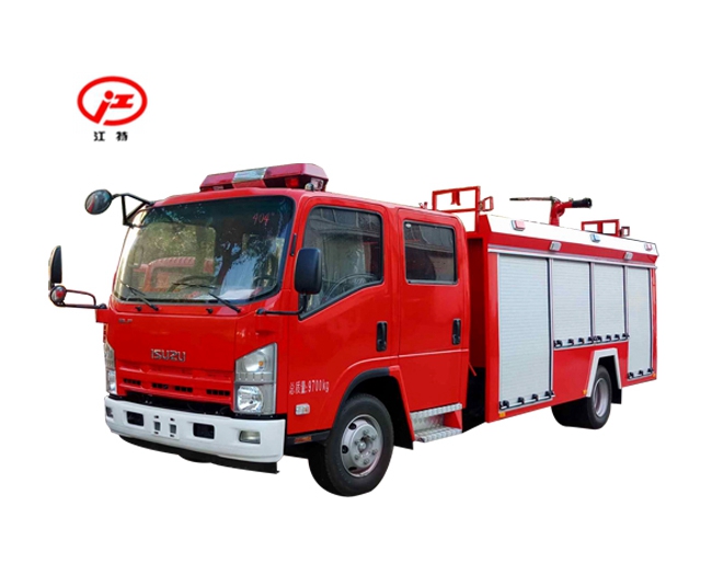 國(guó)五700P五十鈴5噸水罐消防車
