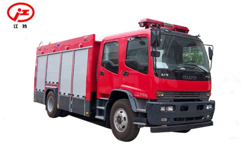 國(guó)五五十鈴6噸水罐消防車