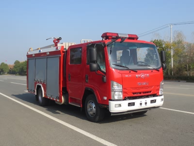 國(guó)六五十鈴700P 3.5噸水罐消防車